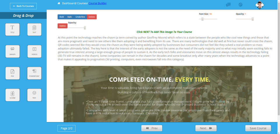 screenshot of Collective University